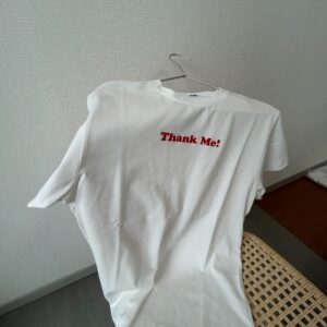 T-シャツ Thank Me!